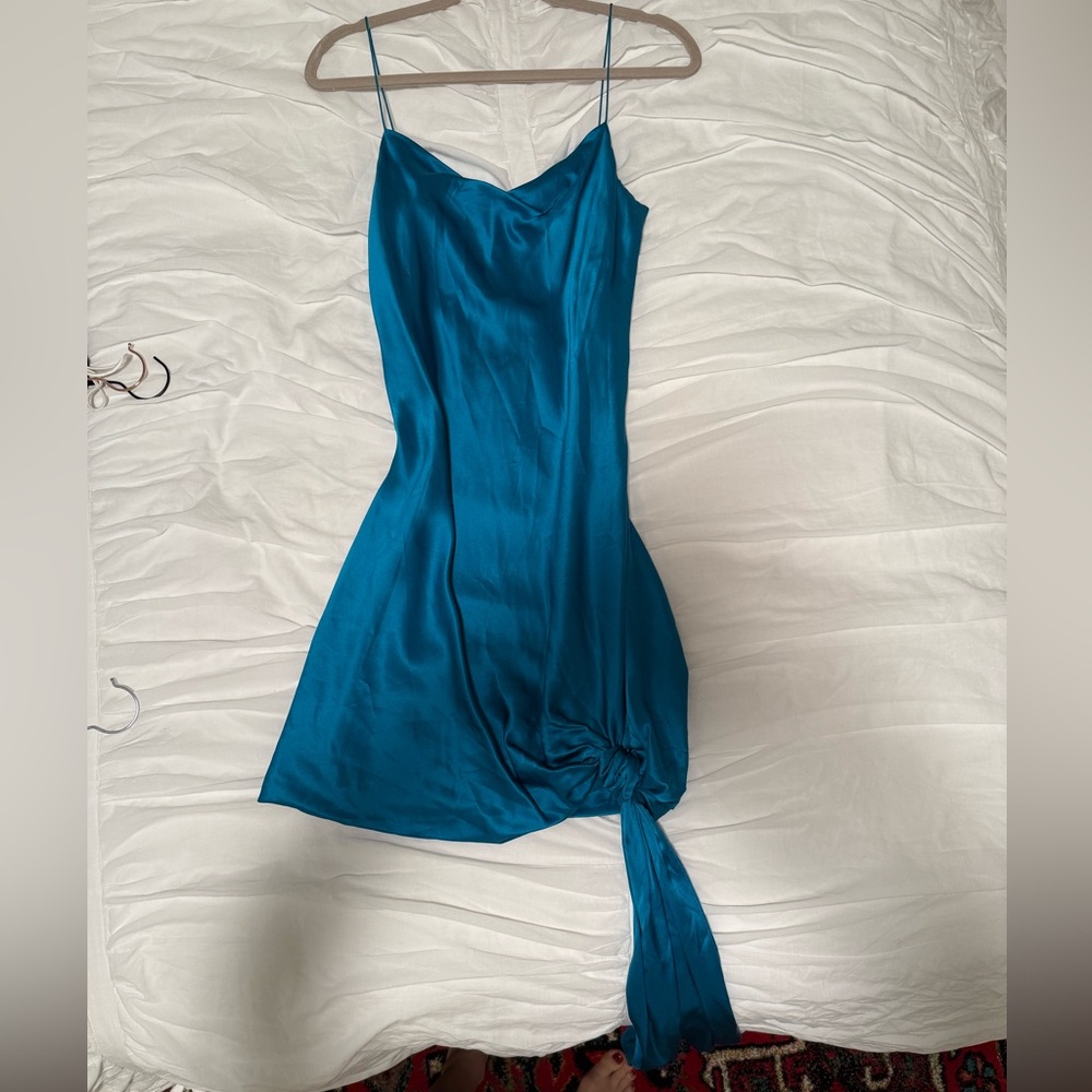 Cinque A Sept Elegant Blue Dress